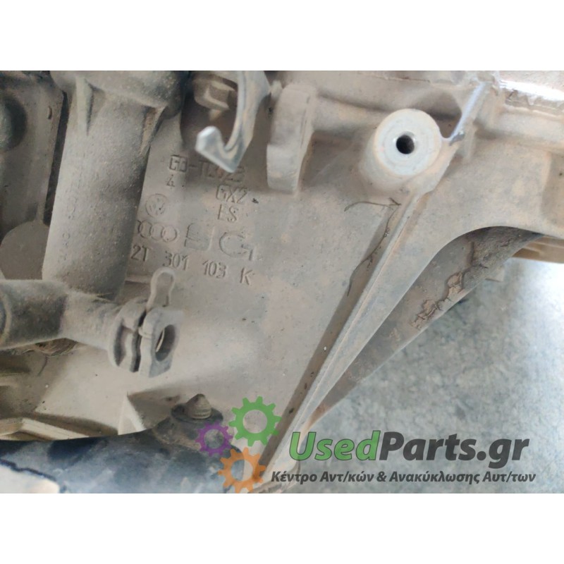 SEAT - CORDOBA - Σασμάν Χειροκίνητο - ΚΩΔΙΚΟΣ ΜΗΧΑΝΗΣ: BBZ - ΚΥΒΙΚΑ: 1390 - ΕΤΟΣ: 2002-2008 - ΚΩΔ.ΚΑΤ/ΣΤΗ: BBZ 02T301103K<br /><