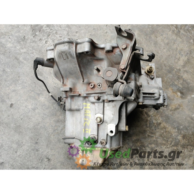 DAEWOO - MATIZ - Σασμάν Χειροκίνητο - ΚΩΔΙΚΟΣ ΜΗΧΑΝΗΣ: F8CV - ΚΥΒΙΚΑ: 800 - ΕΤΟΣ: 1998-2000 - ΚΩΔ.ΚΑΤ/ΣΤΗ: <br /><br />