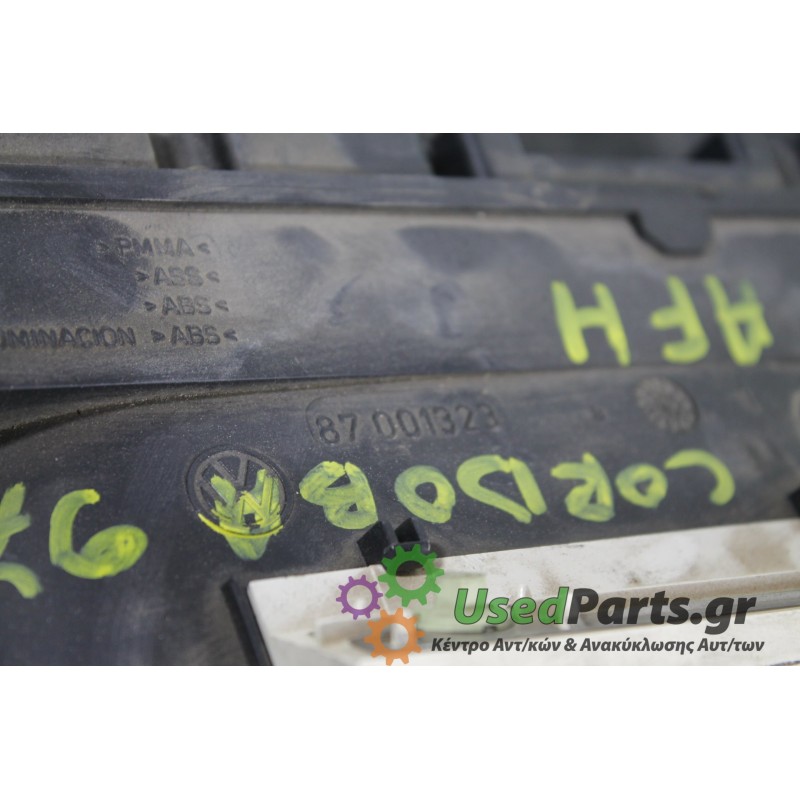 SEAT - CORDOBA - Καντράν -  - ΕΤΟΣ: 1997-1998 - ΚΩΔ.ΚΑΤ/ΣΤΗ: 87001323<br /><br />