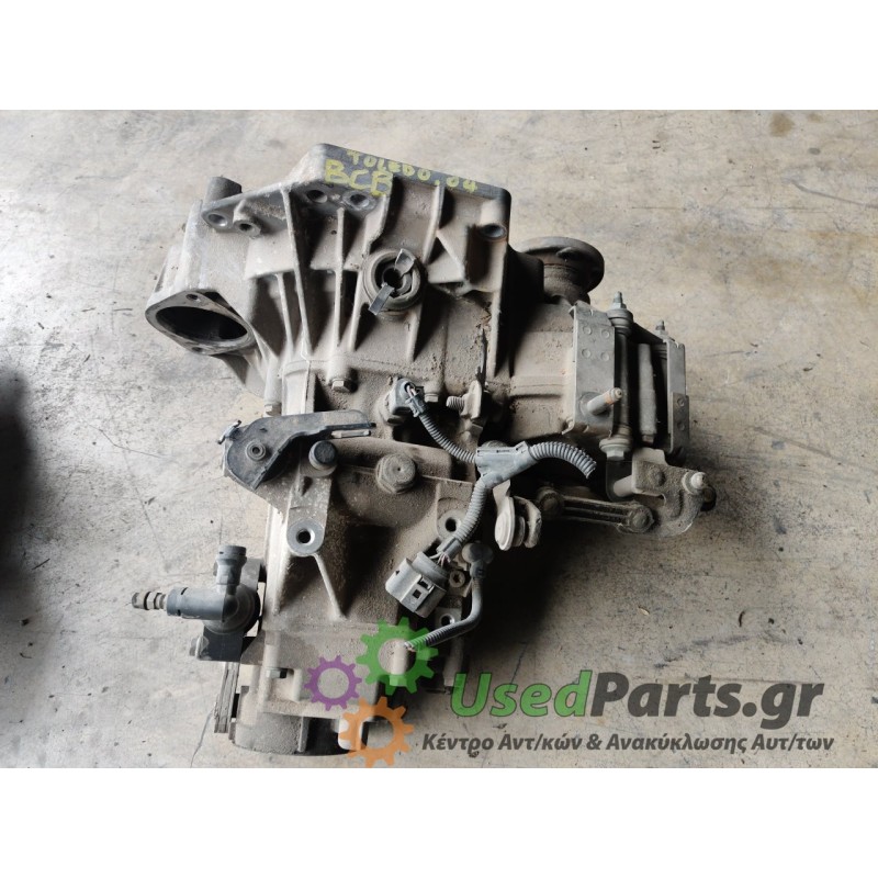 SEAT - TOLEDO - Σασμάν Χειροκίνητο - ΚΩΔΙΚΟΣ ΜΗΧΑΝΗΣ: BCB - ΚΥΒΙΚΑ: 1598 - ΕΤΟΣ: 2004-2012 - ΚΩΔ.ΚΑΤ/ΣΤΗ: BCB<br /><br />