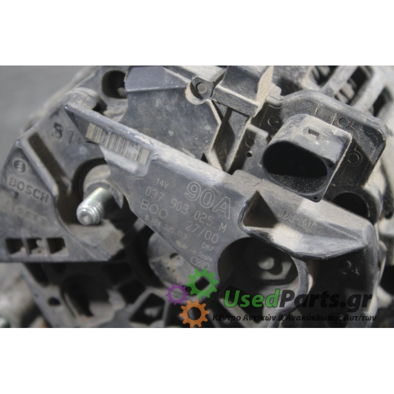 SEAT - CORDOBA - Δυναμό -  - ΕΤΟΣ: 1997-1998 - ΚΩΔ.ΚΑΤ/ΣΤΗ: 037903025M<br /><br />