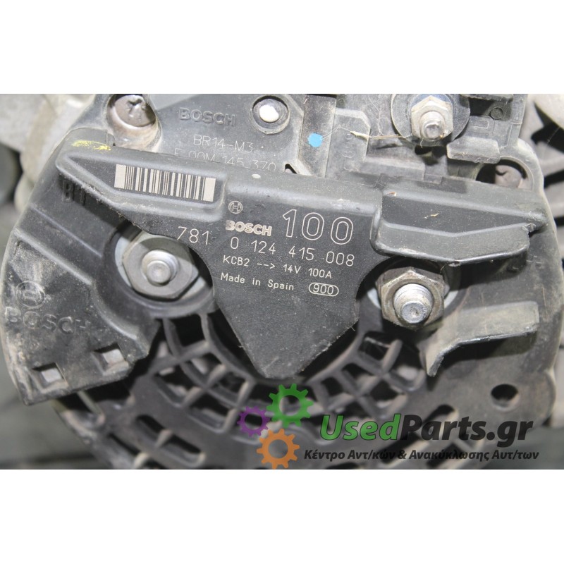 OPEL - ASTRA - Δυναμό -  - ΕΤΟΣ: 1998-2004 - ΚΩΔ.ΚΑΤ/ΣΤΗ: 7810124415008<br /><br />