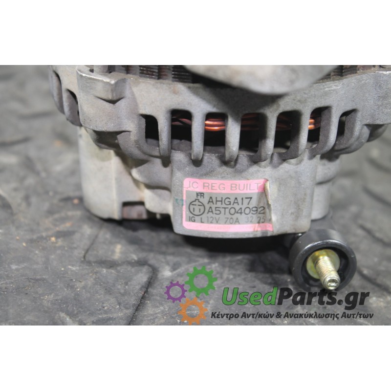 HONDA - CIVIC - Δυναμό -  - ΕΤΟΣ: 1992-1996 - ΚΩΔ.ΚΑΤ/ΣΤΗ: AHGA17  A5T04092<br /><br />