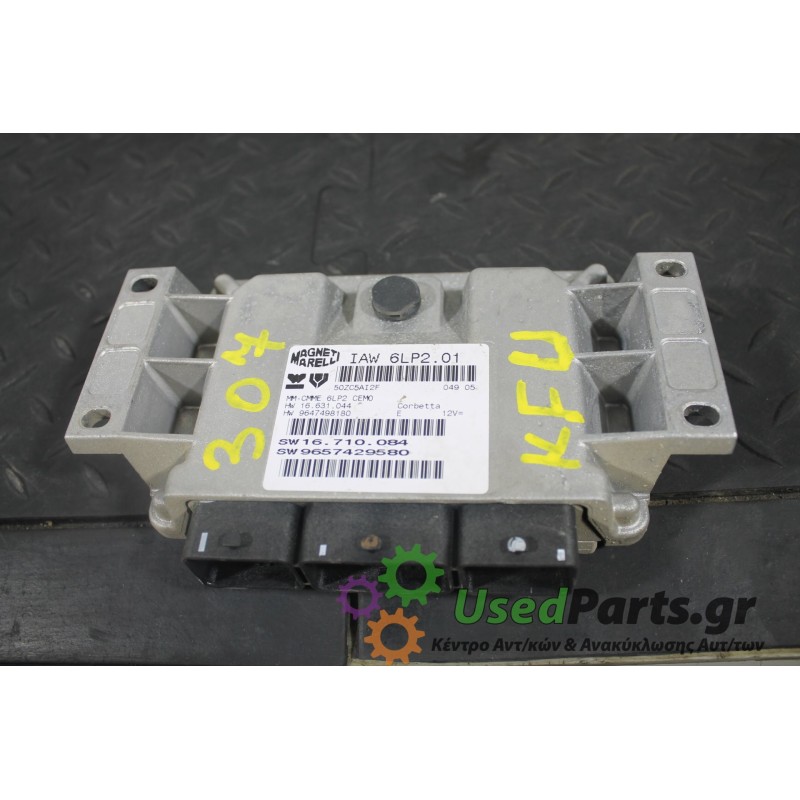 PEUGEOT - 307 - Εγκέφαλος ECU -  - ΕΤΟΣ: 2001-2005 - ΚΩΔ.ΚΑΤ/ΣΤΗ: 6LP2CEMO  19710084 50ZC5AI2F<br /><br />