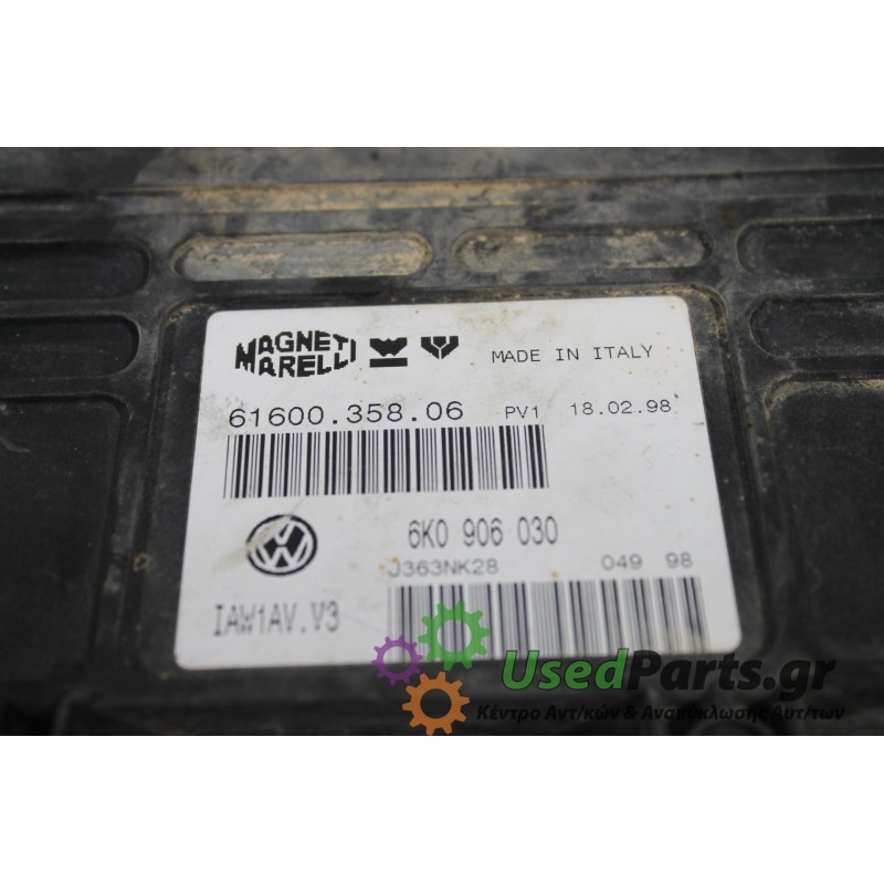 VW - GOLF - Εγκέφαλος ECU -  - ΕΤΟΣ: 1992-1998 - ΚΩΔ.ΚΑΤ/ΣΤΗ: 6160035806<br /><br />
