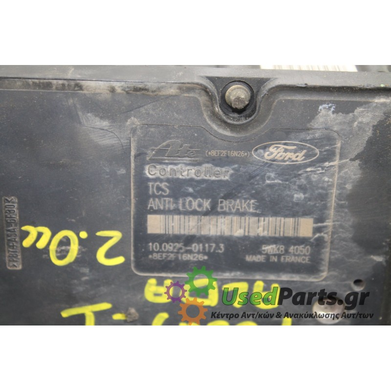 FORD - FOCUS - Μονάδα ABS -  - ΘΕΣΗ:  - ΕΤΟΣ: 1998-2004 - ΚΩΔ.ΚΑΤ/ΣΤΗ: 10092501173  050122160303<br /><br />