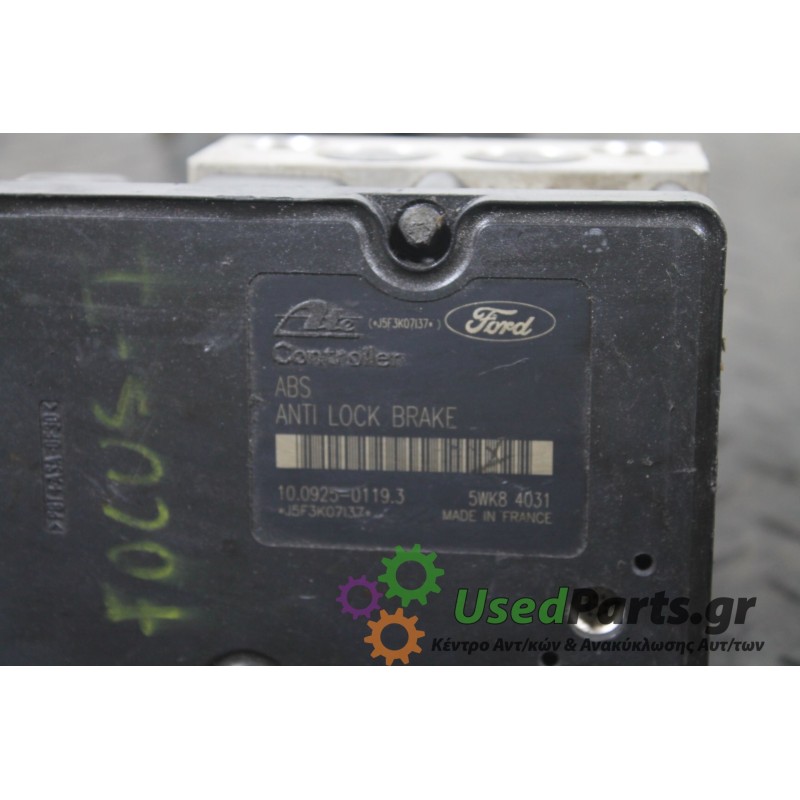 FORD - FOCUS - Μονάδα ABS -  - ΘΕΣΗ:  - ΕΤΟΣ: 1998-2004 - ΚΩΔ.ΚΑΤ/ΣΤΗ: J5F3K071737<br /><br />