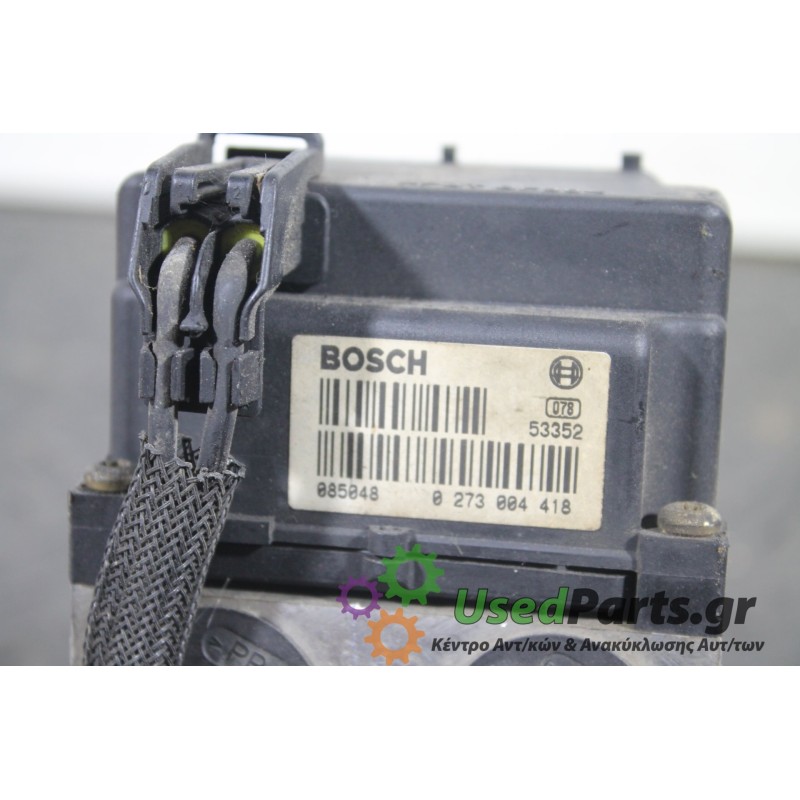 RENAULT - CLIO - Μονάδα ABS -  - ΘΕΣΗ:  - ΕΤΟΣ: 1994-1995 - ΚΩΔ.ΚΑΤ/ΣΤΗ: 0273004418<br /><br />