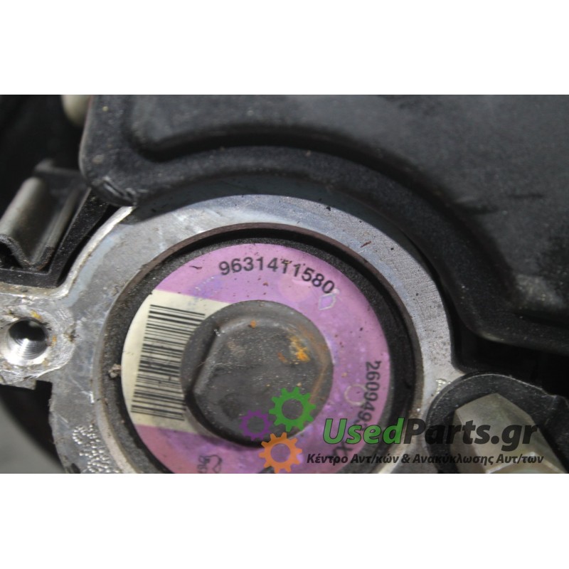 PEUGEOT - 206 - Αντλία υδραυλικού τιμονιού - ΚΩΔΙΚΟΣ ΜΗΧΑΝΗΣ:  - ΚΥΒΙΚΑ:  - ΕΤΟΣ: 1998-2009 - ΚΩΔ.ΚΑΤ/ΣΤΗ: 96314T1580<br /><br /