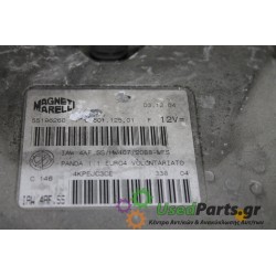 FIAT - PANDA - Εγκέφαλος ECU -  - ΕΤΟΣ: 2003-2014 - ΚΩΔ.ΚΑΤ/ΣΤΗ: 55196260  4KPEJC3CE<br /><br />
