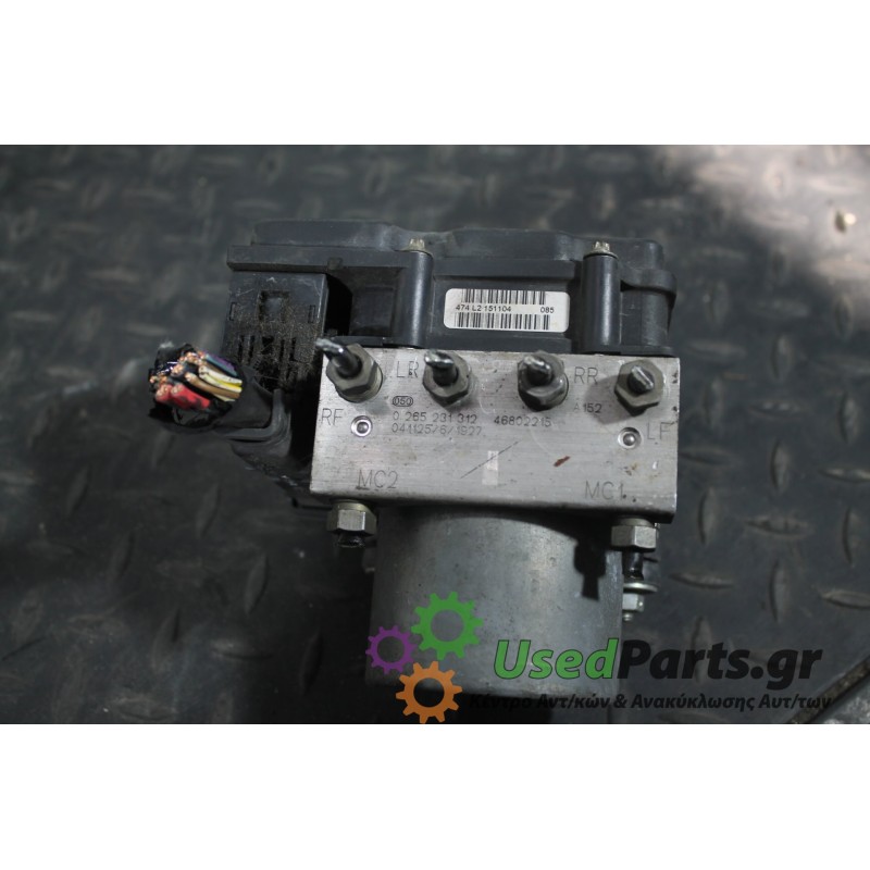 FIAT - PANDA - Μονάδα ABS -  - ΘΕΣΗ:  - ΕΤΟΣ: 2003-2014 - ΚΩΔ.ΚΑΤ/ΣΤΗ: 0265800306<br /><br />