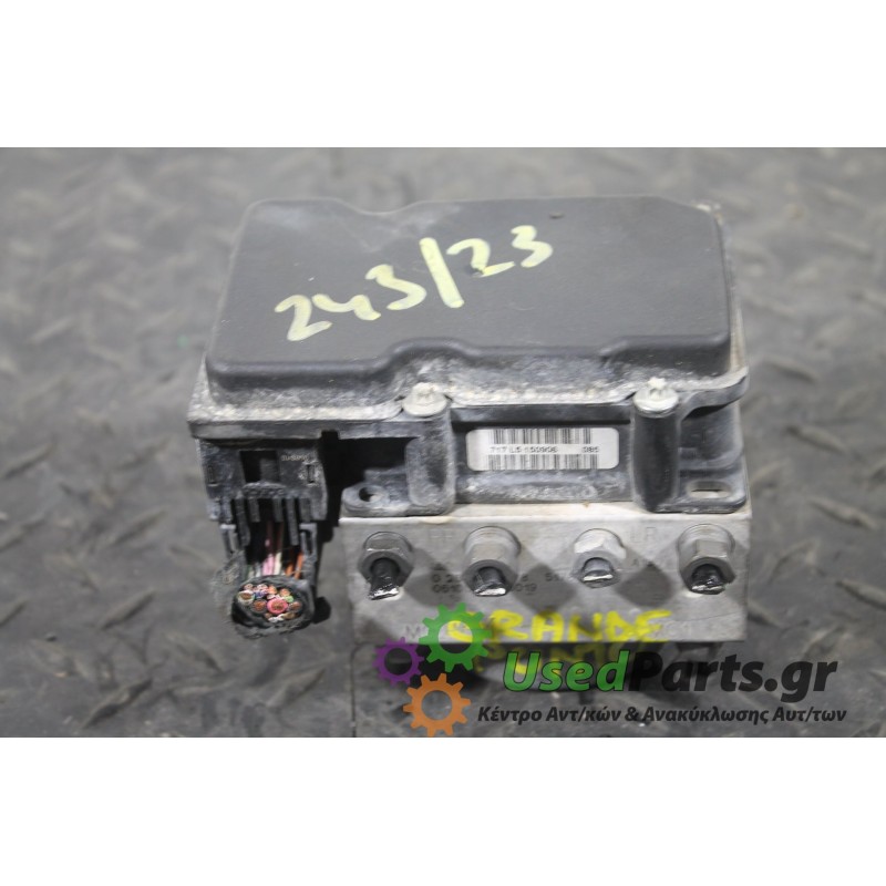 FIAT - GRANDE PUNTO - Μονάδα ABS -  - ΘΕΣΗ:  - ΕΤΟΣ: 2005-2012 - ΚΩΔ.ΚΑΤ/ΣΤΗ: 0265800598<br /><br />