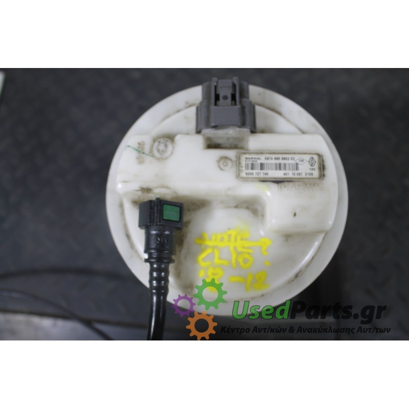 RENAULT - CLIO - Αντλία βεντζίνης - ΚΩΔΙΚΟΣ ΜΗΧΑΝΗΣ:  - ΚΥΒΙΚΑ: 1600 - ΕΤΟΣ: 2009-2013 - ΚΩΔ.ΚΑΤ/ΣΤΗ: 0974685990202 8200727740<b