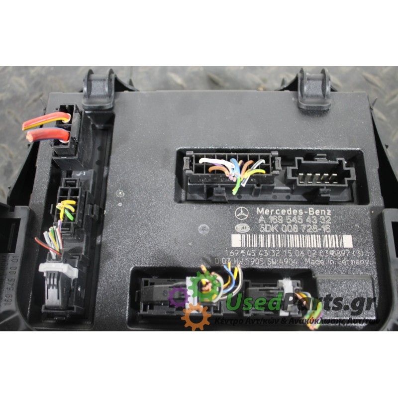 MERCEDES - W169 - Ασφαλειοθήκη καμπίνας -  - ΕΤΟΣ: 2004-2014 - ΚΩΔ.ΚΑΤ/ΣΤΗ: 1695453740  A1695453132  5DK00872816<br /><br />