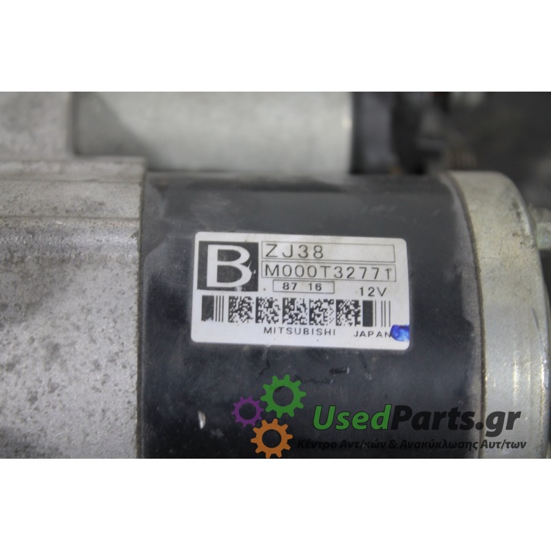 MAZDA - 2 - Μίζα -  - ΕΤΟΣ: 2007-2014 - ΚΩΔ.ΚΑΤ/ΣΤΗ: ZJ38 M000T32771<br /><br />