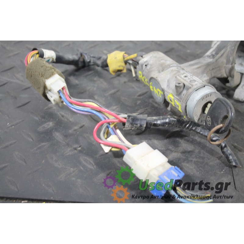 HYUNDAI - ACCENT - Κλειδαριά τιμονιού -  - ΘΕΣΗ:  - ΕΤΟΣ: 1997-1999 - ΚΩΔ.ΚΑΤ/ΣΤΗ: <br /><br />