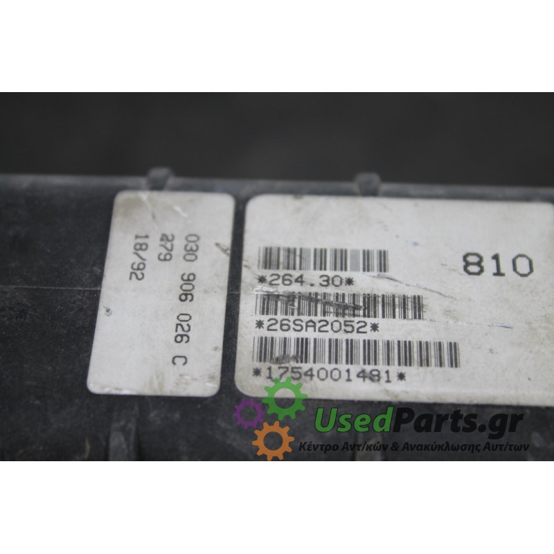 VW - GOLF - Εγκέφαλος ECU -  - ΕΤΟΣ: 1992-1998 - ΚΩΔ.ΚΑΤ/ΣΤΗ: 0281200257  030906026<br /><br />