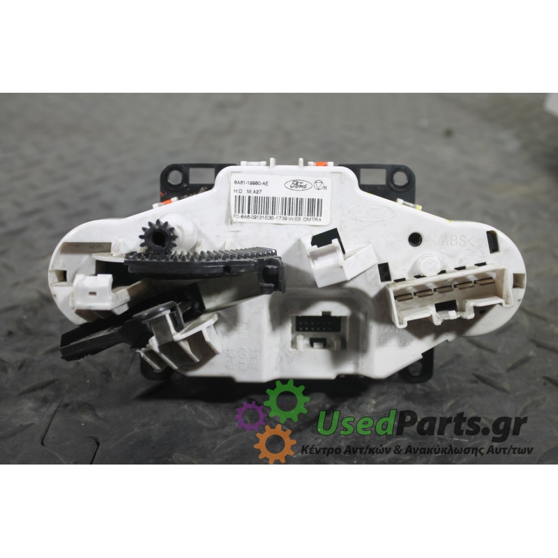 FORD - FIESTA - Χειριστήρια θερμοκρασίας -  - ΕΤΟΣ: 2008-2013 - ΚΩΔ.ΚΑΤ/ΣΤΗ: 8A6118549  8A6119980<br /><br />