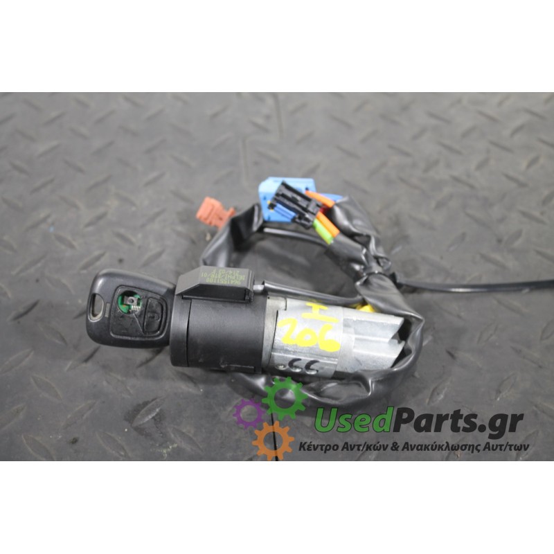 PEUGEOT - 206 - Κλειδαριά τιμονιού -  - ΘΕΣΗ:  - ΕΤΟΣ: 1998-2009 - ΚΩΔ.ΚΑΤ/ΣΤΗ: <br /><br />