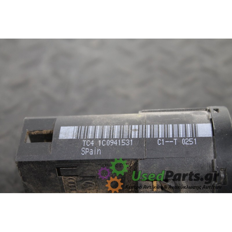 VW - POLO - Διακόπτες -  - ΕΤΟΣ: 1995-2002 CLASSIC - ΚΩΔ.ΚΑΤ/ΣΤΗ: 1C0941531<br /><br />