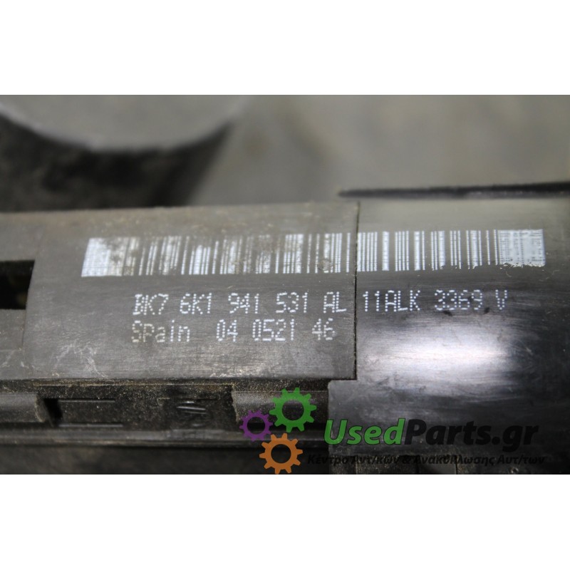 SEAT - IBIZA - Διακόπτες -  - ΕΤΟΣ: 1999-2002 - ΚΩΔ.ΚΑΤ/ΣΤΗ: 6K1941531AL<br /><br />