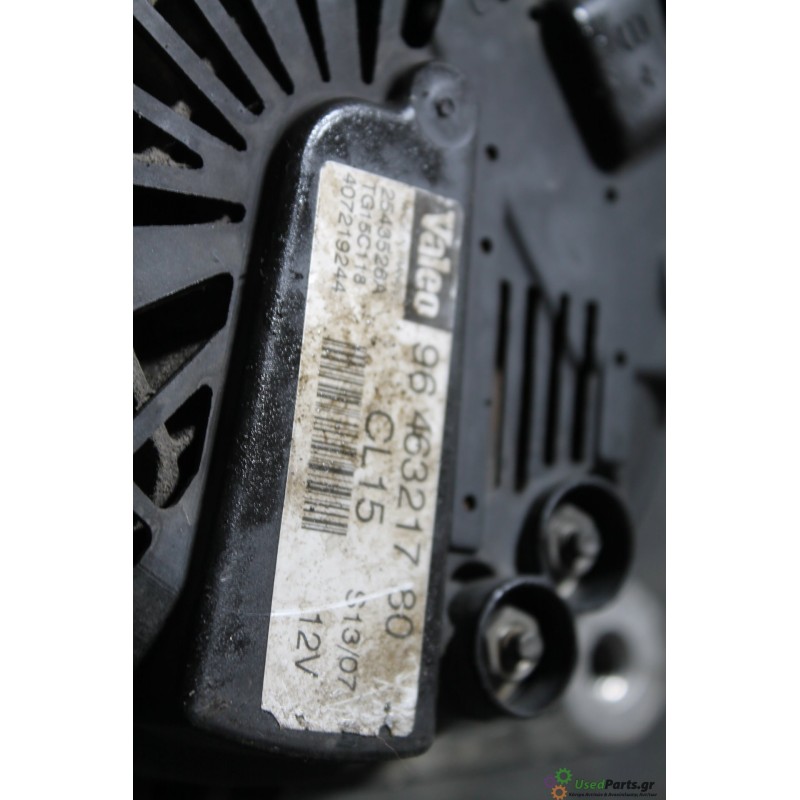 PEUGEOT - 207 - Δυναμό -  - ΕΤΟΣ: 2006-2014 - ΚΩΔ.ΚΑΤ/ΣΤΗ: 9646321780 CL15<br /><br />