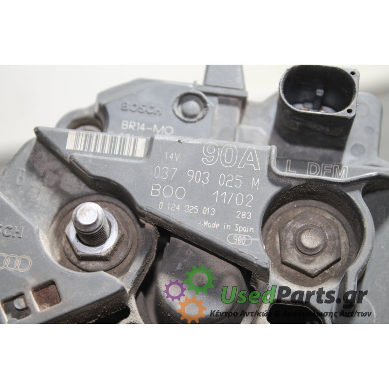 SEAT - CORDOBA - Δυναμό -  - ΕΤΟΣ: 2002-2008 - ΚΩΔ.ΚΑΤ/ΣΤΗ: 037903025M<br /><br />