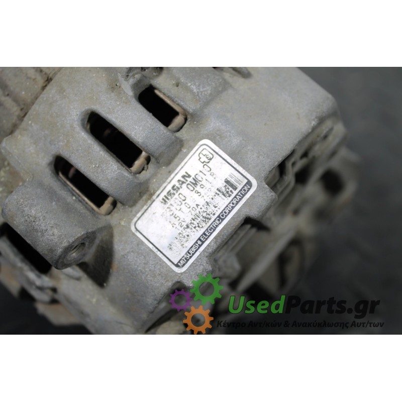 NISSAN - ALMERA - Δυναμό - ΣΕΝΤΑΝ - ΕΤΟΣ: 1996-1998 N15 - ΚΩΔ.ΚΑΤ/ΣΤΗ: 0M010 A5T06891B