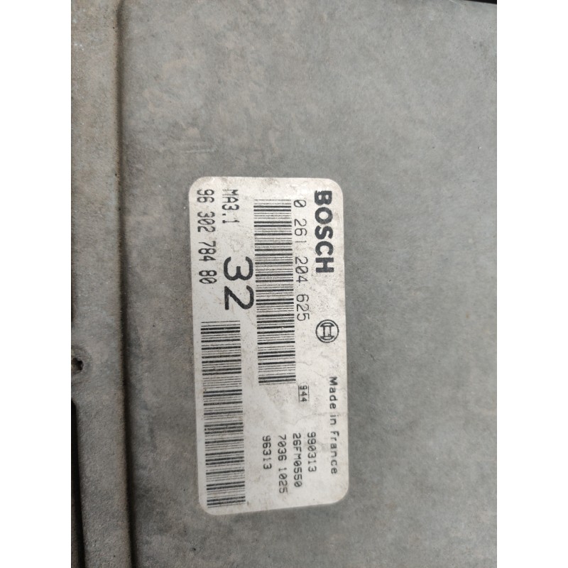 CITROEN - SAXO - Εγκέφαλος ECU - 5ΠΟΡΤΟ - ΕΤΟΣ: 1996-1999 - ΚΩΔ.ΚΑΤ/ΣΤΗ: 0281204625<br /><br />