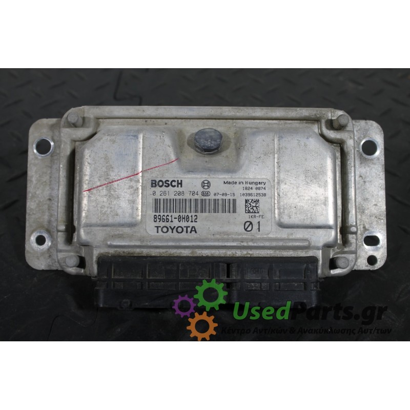 PEUGEOT - 107 - Εγκέφαλος ECU - 5ΠΟΡΤΟ - ΕΤΟΣ: 2006-2012 - ΚΩΔ.ΚΑΤ/ΣΤΗ: 0261208704 896610H012<br /><br />