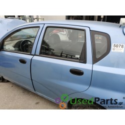 CHEVROLET - AVEO - Πόρτα - 5ΠΟΡΤΟ - ΘΕΣΗ: Πίσω αριστερά - ΕΤΟΣ: 2005-2008 - ΚΩΔ.ΚΑΤ/ΣΤΗ: <br /><br />
