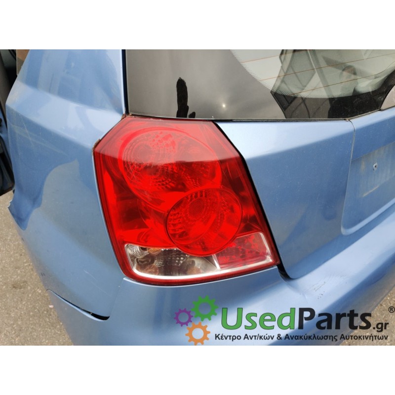 CHEVROLET - AVEO - Φανάρι πίσω - 5ΠΟΡΤΟ - ΘΕΣΗ: Πίσω αριστερά - ΕΤΟΣ: 2005-2008 - ΚΩΔ.ΚΑΤ/ΣΤΗ: <br /><br />