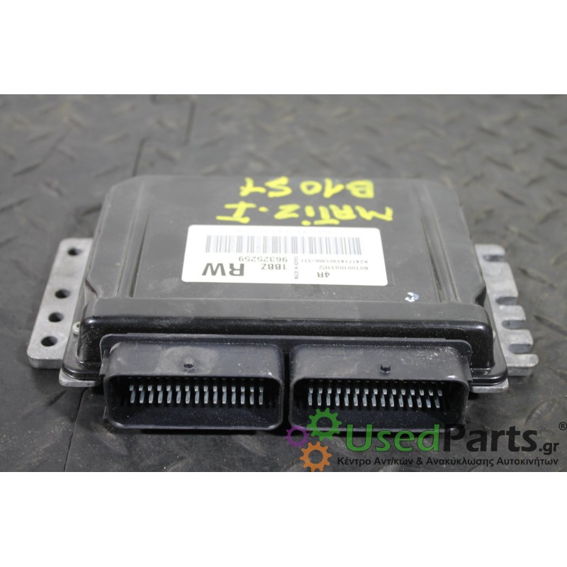 DAEWOO - MATIZ - Εγκέφαλος ECU - 5ΠΟΡΤΟ - ΕΤΟΣ: 1998-2000 - ΚΩΔ.ΚΑΤ/ΣΤΗ: S010016031C2  1BBZ  96325259RW  4R<br /><br />