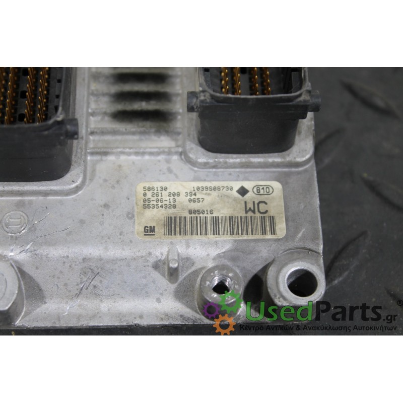 OPEL - CORSA - Εγκέφαλος ECU - 2ΠΟΡΤΟ - ΕΤΟΣ: 2000-2006 - ΚΩΔ.ΚΑΤ/ΣΤΗ: 586130  1039S08730  WC  0261208394<br /><br />