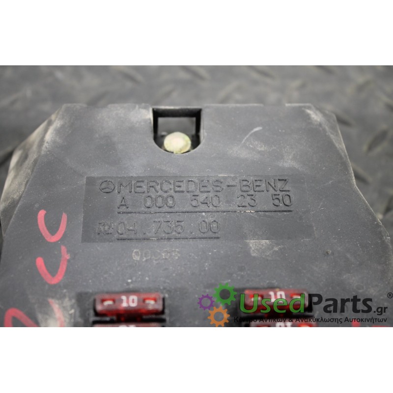 MERCEDES - W901 - Ασφαλειοθήκη καμπίνας - VAN - ΕΤΟΣ: 1995-2006 - ΚΩΔ.ΚΑΤ/ΣΤΗ: A0005402350  0473500<br /><br />