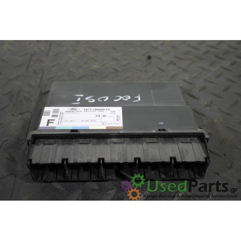 FORD - FOCUS - Ασφαλειοθήκη καμπίνας - 2ΠΟΡΤΟ - ΕΤΟΣ: 1998-2004 - ΚΩΔ.ΚΑΤ/ΣΤΗ: 1S7T-15K600-FC 1S7T15K600FC 5WK48730D<br /><br />