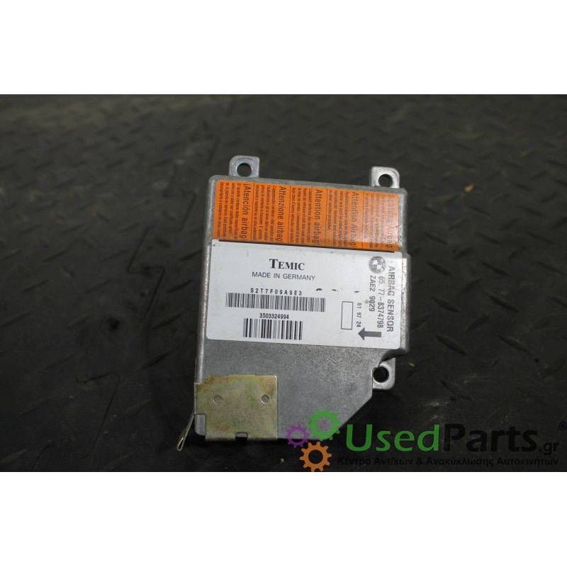 BMW - 3-E36 - Εγκέφαλος αερόσακων - ΣΕΝΤΑΝ - ΕΤΟΣ: 1990-1998 - ΚΩΔ.ΚΑΤ/ΣΤΗ: 65.77-8374798 65778374798 ZAE2  9029<br /><br />