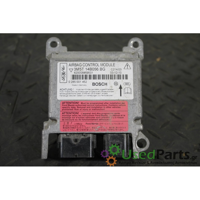 FORD - FOCUS C-MAX - Εγκέφαλος αερόσακων - 5ΠΟΡΤΟ - ΕΤΟΣ: 2003-2007 - ΚΩΔ.ΚΑΤ/ΣΤΗ: 3M5T  14B056BG  0285001452<br /><br />