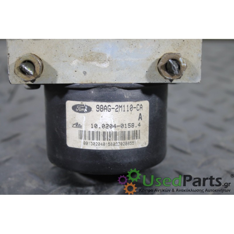 FORD - FOCUS - Μονάδα ABS - 2ΠΟΡΤΟ - ΘΕΣΗ:  - ΕΤΟΣ: 1998-2004 - ΚΩΔ.ΚΑΤ/ΣΤΗ: 98AG-2M110-CA 98AG2M110CA 98AG2M110CA  10.0204-0158