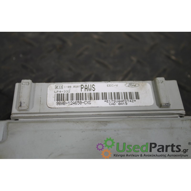 FORD - FOCUS - Εγκέφαλος ECU - 2ΠΟΡΤΟ - ΕΤΟΣ: 1998-2004 - ΚΩΔ.ΚΑΤ/ΣΤΗ: LP4-332 LP4332 PAWS  98AB-12A650-CXG 98AB12A650CXG<br /><