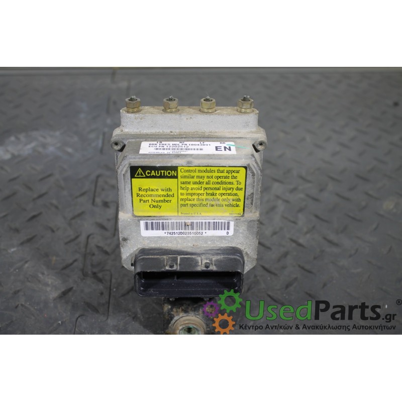 CHEVROLET - AVEO - Μονάδα ABS - 5ΠΟΡΤΟ - ΘΕΣΗ:  - ΕΤΟΣ: 2005-2008 - ΚΩΔ.ΚΑΤ/ΣΤΗ: 18046958  18043891  1220251  EN  74251D02351005