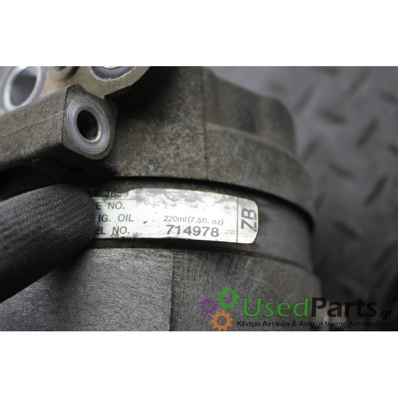 CHEVROLET - AVEO - Κομπρεσέρ AC - 5ΠΟΡΤΟ - ΕΤΟΣ: 2005-2008 - ΚΩΔ.ΚΑΤ/ΣΤΗ: 714978ZB<br /><br />