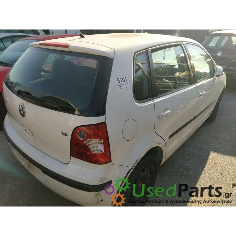 VW - POLO - Ολόκληρο Αυτοκίνητο - 5ΠΟΡΤΟ - ΚΩΔΙΚΟΣ ΜΗΧΑΝΗΣ: BKY - ΚΥΒΙΚΑ: 1390 - ΕΤΟΣ: 2002-2005<br /><br />