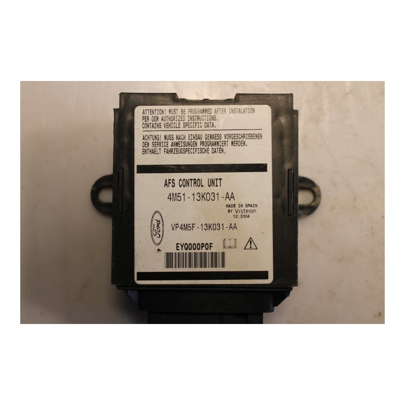 FORD- FOCUS - Εγκέφαλος--1.6CC  AFS CONTROL UNIT - ΡΥΘΜΙΣΗ ΦΑΝΑΡΙΩΝ