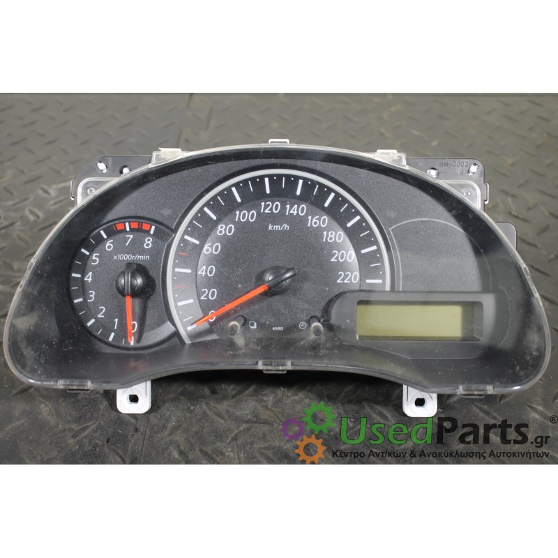 NISSAN - MICRA - Καντράν - 5ΠΟΡΤΟ - ΕΤΟΣ: 2010-2013 - ΚΩΔ.ΚΑΤ/ΣΤΗ: 499D  28410  1HB0D  NM0002017  10Z2400020020  NM-0002 NM0002<