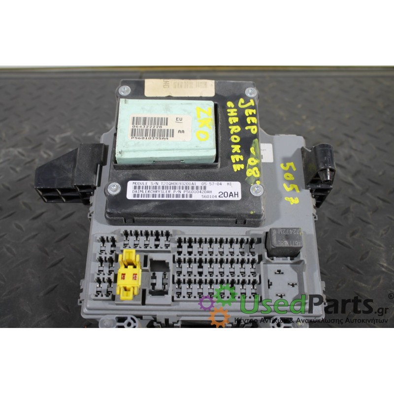 JEEP - CHEROKEE - Ασφαλειοθήκη μηχανής - 5ΠΟΡΤΟ - ΕΤΟΣ: 2002-2008 - ΚΩΔ.ΚΑΤ/ΣΤΗ: 56010420AH<br /><br />