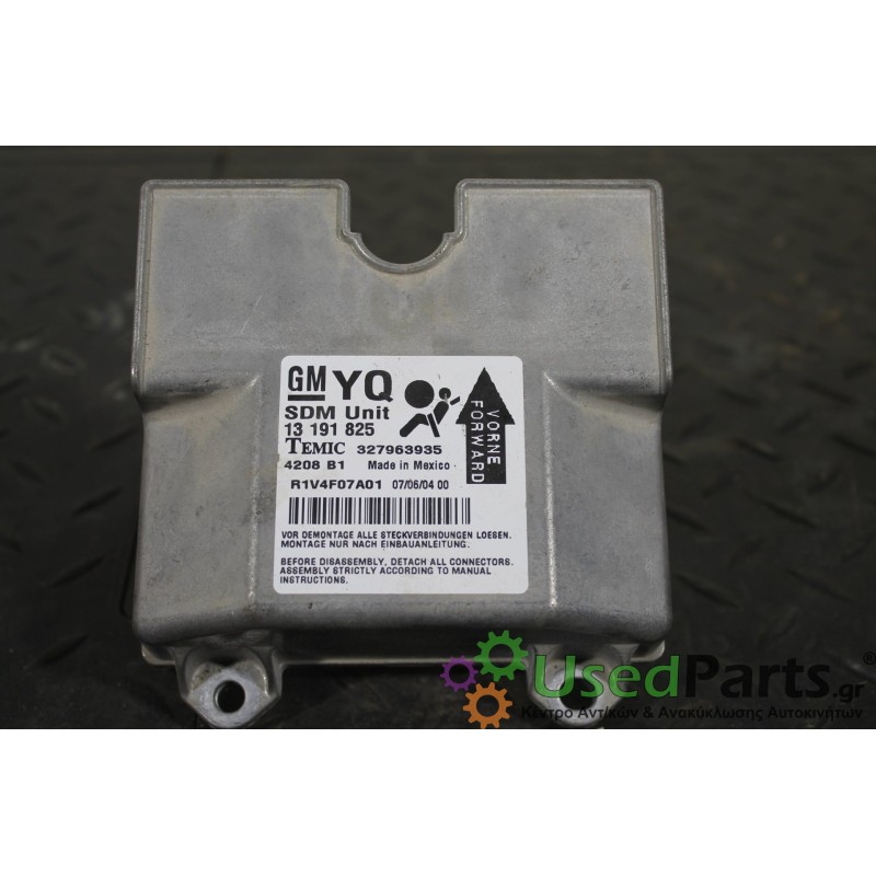 OPEL - ASTRA - Εγκέφαλος αερόσακων - 5ΠΟΡΤΟ - ΕΤΟΣ: 2004-2010 - ΚΩΔ.ΚΑΤ/ΣΤΗ: 13191825  YQ  327963935<br /><br />