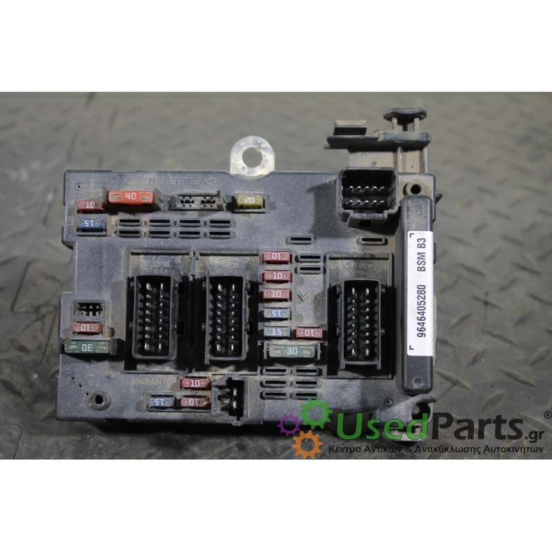 PEUGEOT - 307 - Εγκέφαλος ECU - 2ΠΟΡΤΟ - ΕΤΟΣ: 2001-2005 - ΚΩΔ.ΚΑΤ/ΣΤΗ: 9646405280  BSMB3<br /><br />
