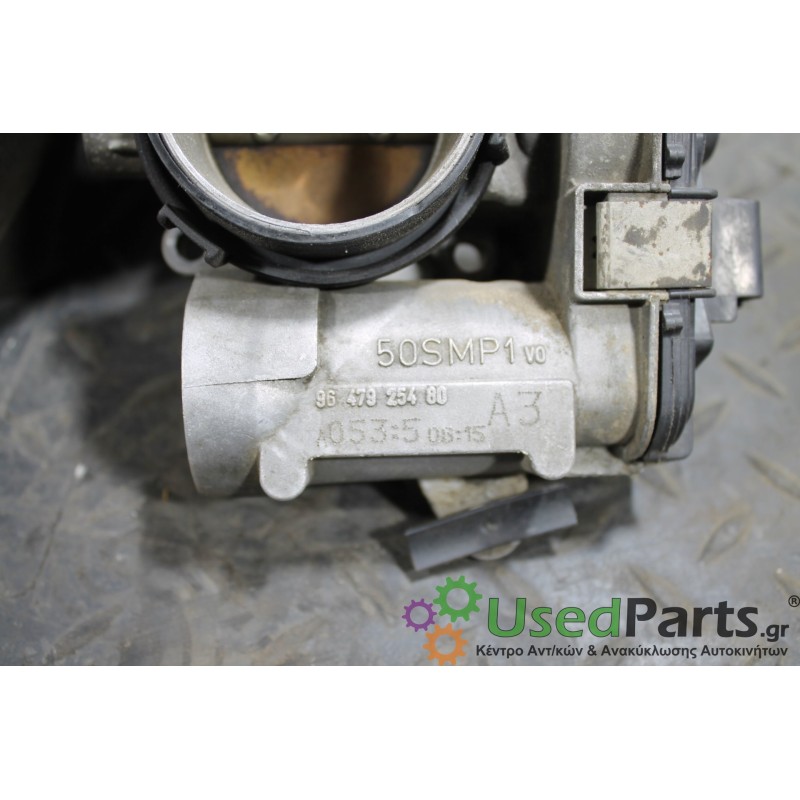 PEUGEOT - 307 - Πεταλούδα γκαζιού - ΚΩΔΙΚΟΣ ΜΗΧΑΝΗΣ: KFU - ΚΥΒΙΚΑ: 1400 - ΕΤΟΣ: 2001-2005 - ΚΩΔ.ΚΑΤ/ΣΤΗ: 50SMP1  9647925480  A3<