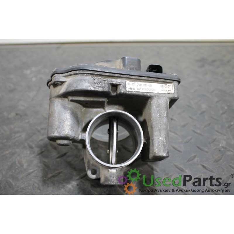 MERCEDES - W210 - Πεταλούδα γκαζιού - ΚΩΔΙΚΟΣ ΜΗΧΑΝΗΣ:  - ΚΥΒΙΚΑ:  - ΕΤΟΣ: 1999-2002 E - ΚΩΔ.ΚΑΤ/ΣΤΗ: 1110980009  408224/001/001